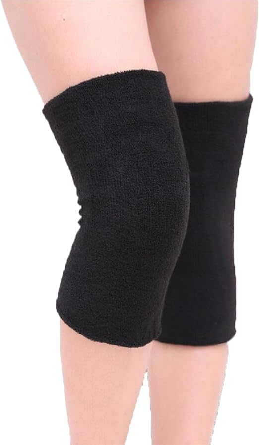 Wool Knee Warmer Unisex Knee Pads With Strap