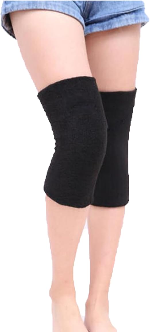 Wool Knee Warmer Unisex Knee Pads With Strap