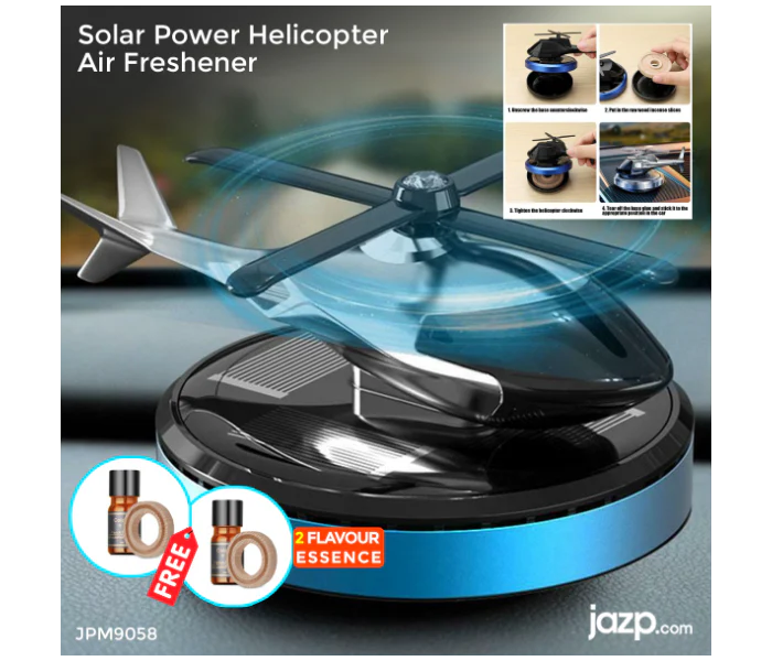 "Helicopter Air Freshener + Free Luxury Keychain: Elevate Your Drive!"