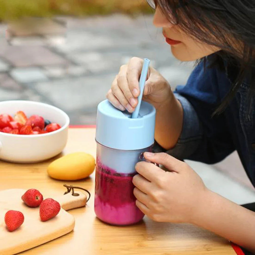 3 in 1 Mini Juicer Cup Portable Juicer Rechargeable Handheld Juicer